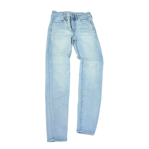 Denim - American Eagle High Rise Jeggings 2 Short Denim